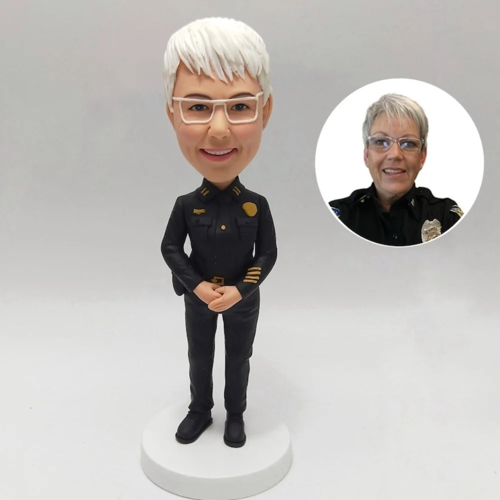 Personalized Bobblehead for Boyfriend Girlfriend from Picture Handmade Custom Clay 3D Figure Birthday Gift