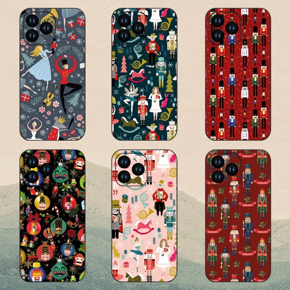 Nutcracker Phone Case For iPhone 11 12 13 14 15 Mini Pro XS Max X S Plus XR Shell