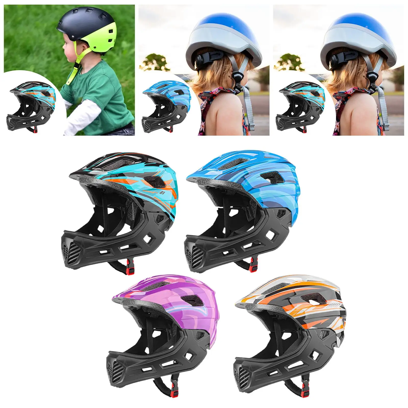 

Multi Sport Kids Bike Helmet Lightweight Impact Resistant Helmet for Cycling Roller Skating Mtb Activities
