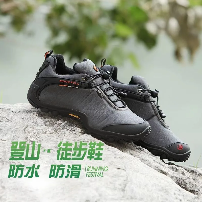 

Original Brand Designer Low Top Outdoor Hiking Shoes Comfortable Anti Slip Trecking Shoe All Terrain Sport and Leisure Shoe