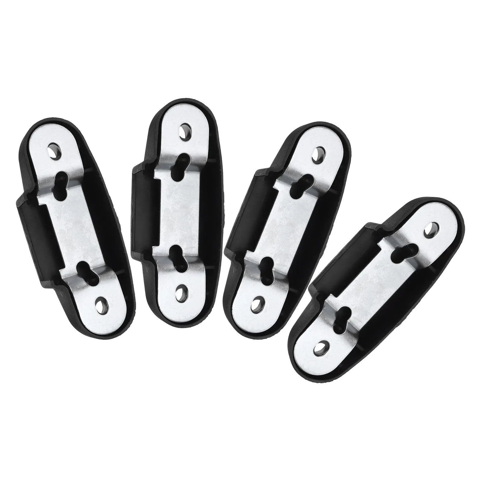 4Pcs Computer Chair Backrest Fasteners Replacement Gaming Chair Replacement Parts Bracket Support Quiet Office
