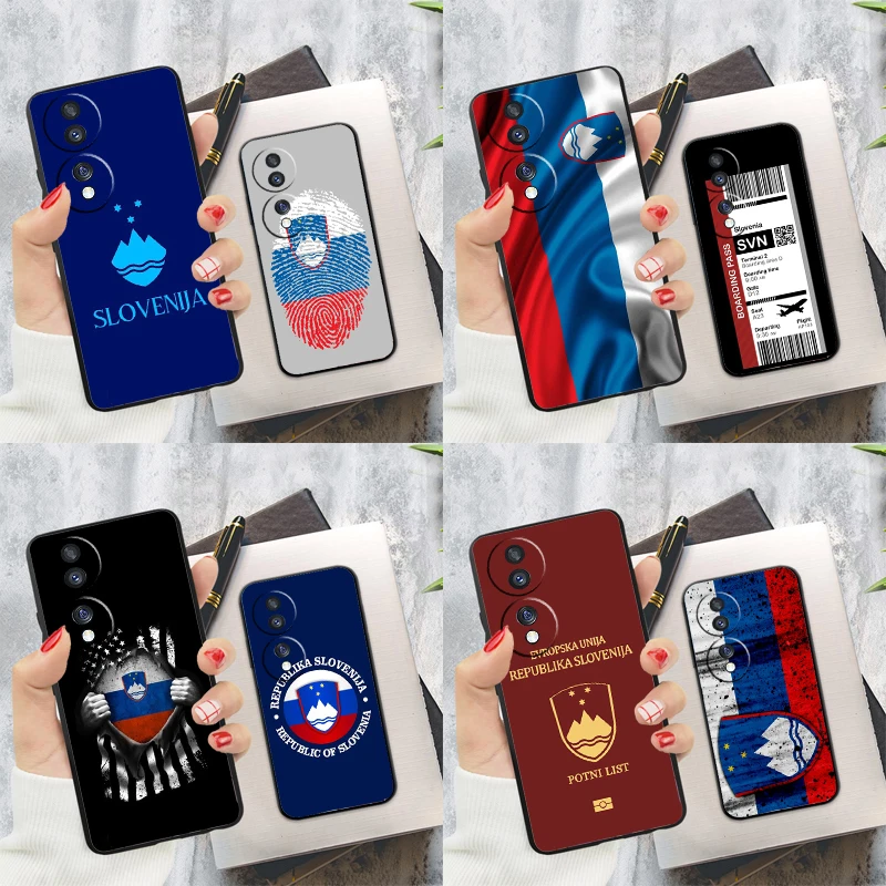 Slovenia Slovenija Flag Case For Honor 200 Pro X9c X9a X8a X7a X6a X7 X8 X9 X8b X9b Magic 5 6 50 70 90 Lite Cover