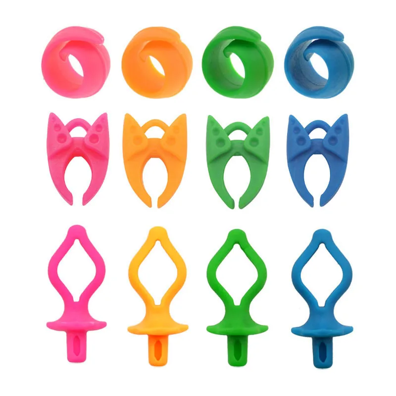 Silicone Ring Mixed color Spool Huggers Bobbin Clamps Holders Keep Thread Spools From Unwinding Peels Threads Sewing Tool