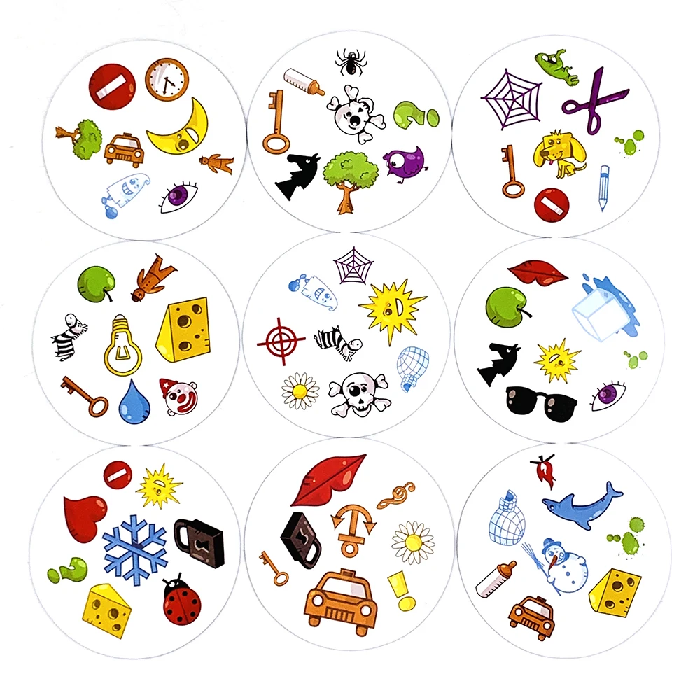 لعبة بطاقات صندوق معدني، ألعاب تفاعلية بين الوالدين والطفل، لعبة بطاقات للعائلة والأصدقاء، ألعاب العطلات، هدية الهالوين وعيد الميلاد #3