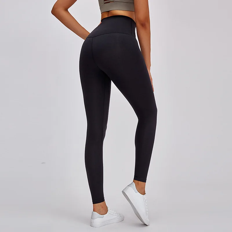 

High Waist Solid Legging Women Tight Workout Gym Tummy Control Leggings 2024 Women Squat Proof Sports Legging Fitness Athletic