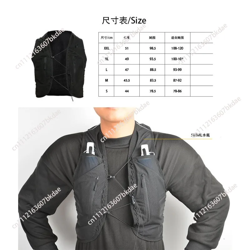 Hydration Vest Backpack Running Vest Daypack Hydration Pack Lightweight Sport Bag for Workout Hiking Camping Jogging Cycling