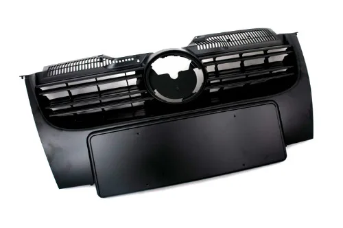 

Styling 1PCS Matt Black Front Center Grille New for Jetta MK5 Durable