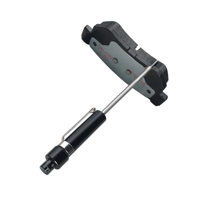  Universal Vehicle Brake Pad Thickness Gauge Tester Measuring Tool Lightweight Compact Measuring Gauge