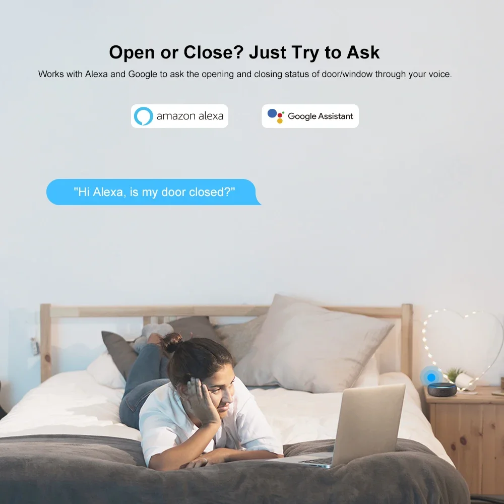 SONOFF SNZB-04 Zigbee Door Window Alarm Sensor For eWelink Smart Security ZBBridge Required Work With Alexa Google Home
