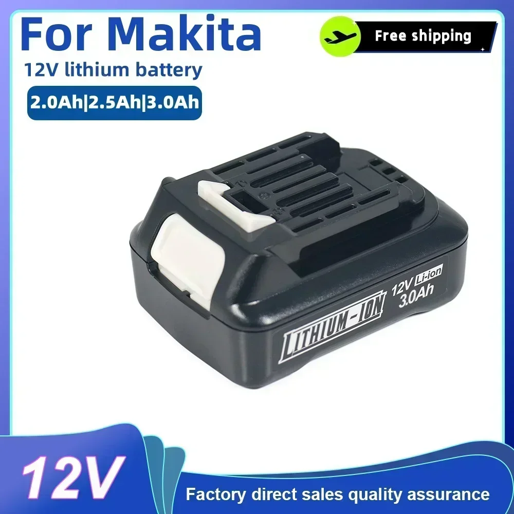 Probty BL1021B BL1020 12V 10.8V 3000mAh 6000mAh Li-ion Power Tools Rechargeable Battery for Makita BL1016  BL1015 BL104 DF331D