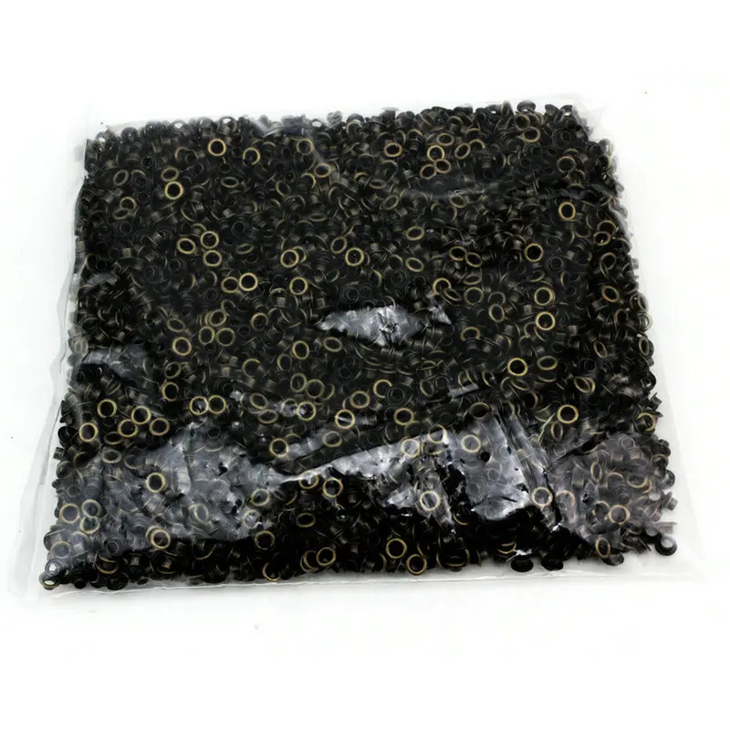 JYMISS Wholesale 2000sets 4.5MM*8mm*4.5mm Size deviation copper black nickel blow hole garment accessories metal eyelet