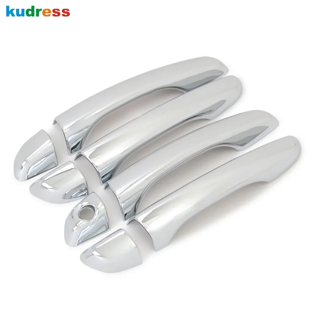 For Hyundai Verna Solaris Accent 2018 2019 2020 2021 2022 5th GE Chrome Car Side Door Handle Cover Trim Exterior Accessories