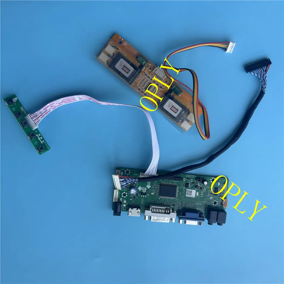 Controller Board HDMI-compatible DVI VGA LVDS Kit for LM190WX1 LM190WX1-TLC1 LTM190M2 LTM190M2-L31 1440*900 19