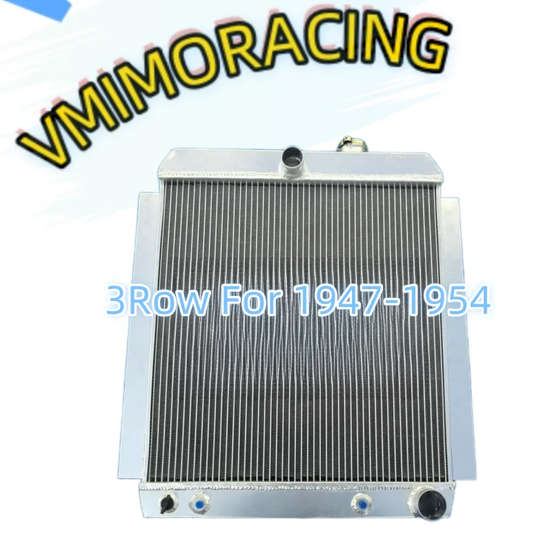 3 ряда алюминиевого радиатора 1947-1954 годов для Chevy 3100/3600/3800 Suburban Panel Truck Pickup l6 V8 AT/MT 48 49 50 51 52 53