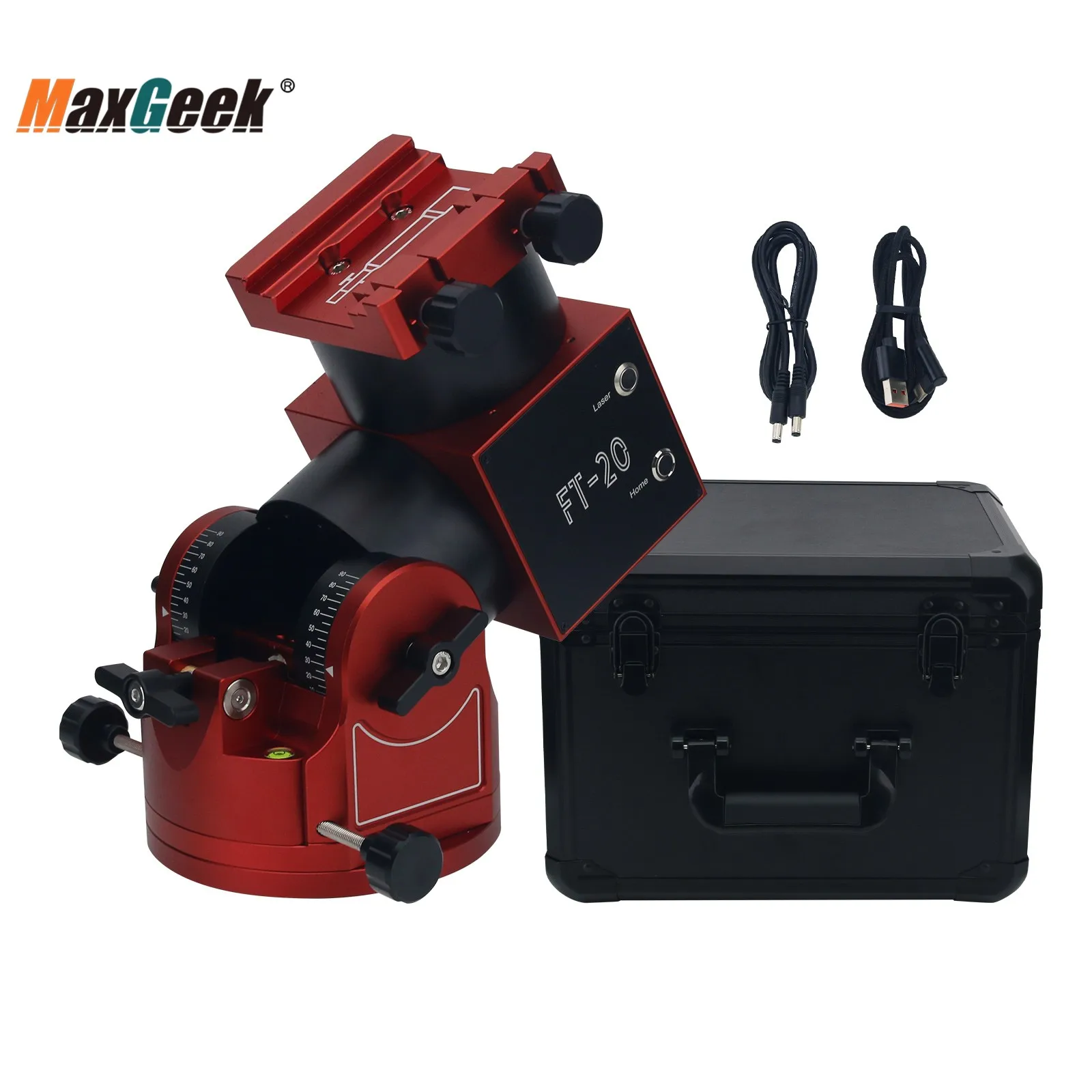 TeSeek AstroFrog FT-20 High Precision Harmonic Equatorial Mount 30KG Load Dual 20-100 Type Harmonic Reducer