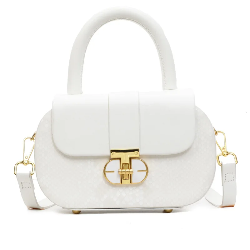 2025 جديد! حقيبة سرج ملونة منقوشة على شكل بيثون للنساء - نسيج فاخر، محمولة باليد/كروس، تصميم رائع #6