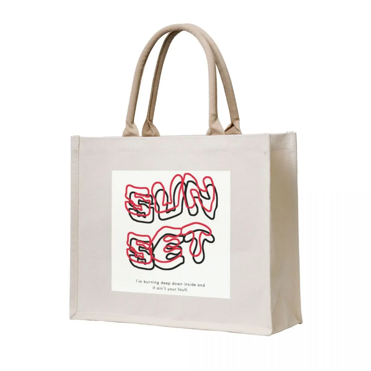 

SUNSET Tote Bag Canvas bag for women Big bag great