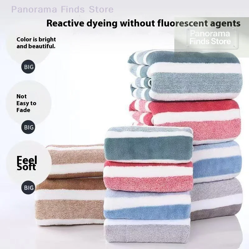 Thick Coral Fleece Beach Towels Highly Absorbent Quick Dry Durable_voghion.com