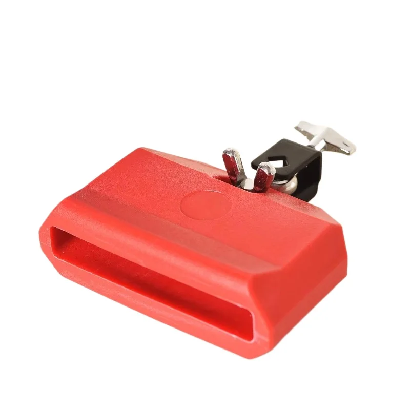 Cowbell Jam Block, Instrumento Musical de Percusión de Plástico con Soporte Metálico