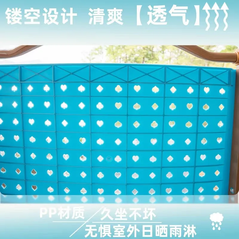 Folding picnic tables and chairs, wood and stone design portable outdoor, a must for camping