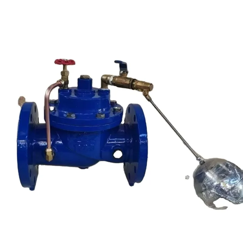 Multi functional control water tank remote control floating ball valve wooden box