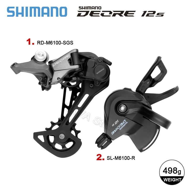 シマノdeore 12 s xt M8100シフslx M7100 12速度リアディレイラーM6100