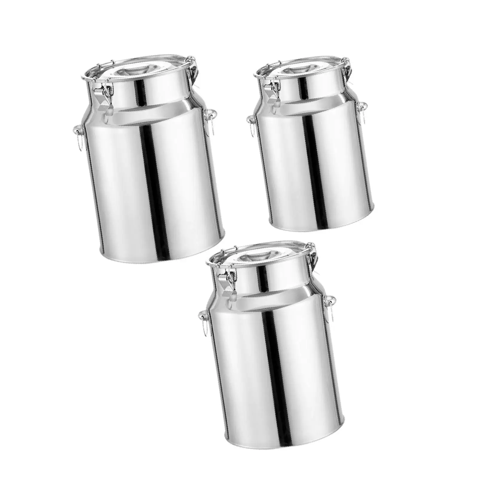 Oil Bucket Easy to Clean Multipurpose Portable Tea Tin Canister Cereal Storage Jar for Household Commercial Hotel Salts Candy