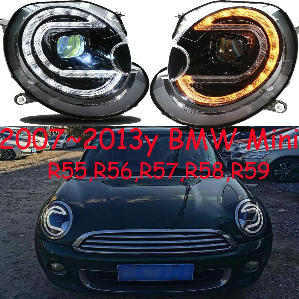 2007~2013y Car Bupmer R55 R56 R57 R58 R59 Head Light BMW Mini Headlight HID Xenon Car Accessories Car Fog Lamp Mini Headlamp