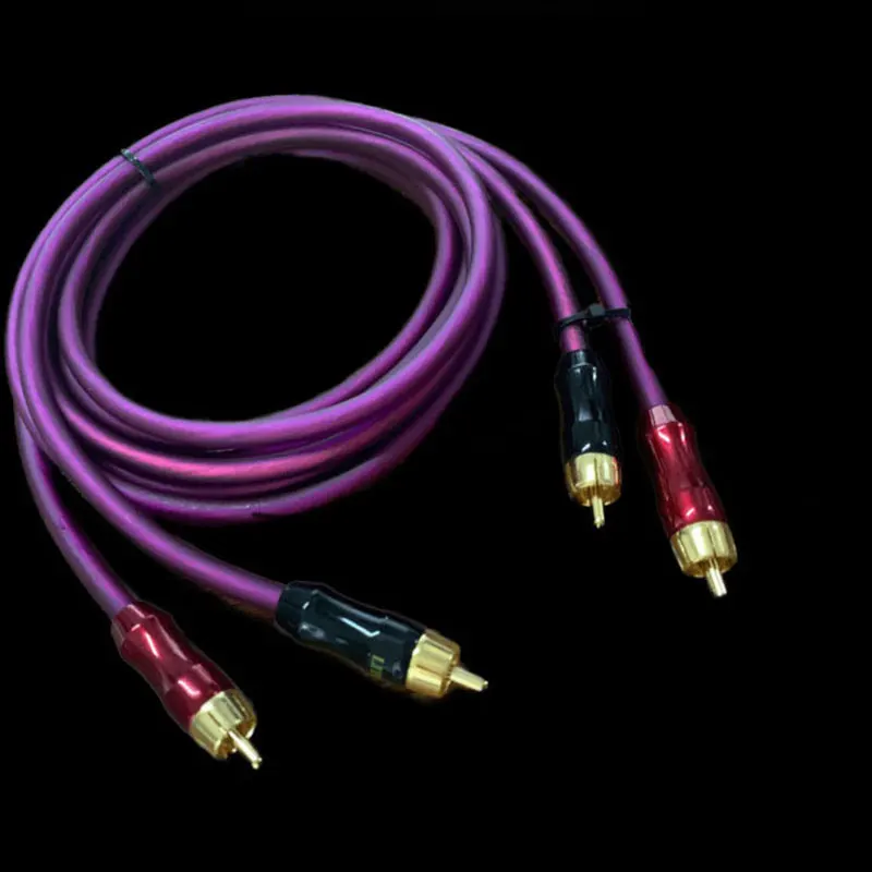 Audiophile Double Lotus Preamplifier Cholesterol CD Amplifier Signal Cable Audio Cable