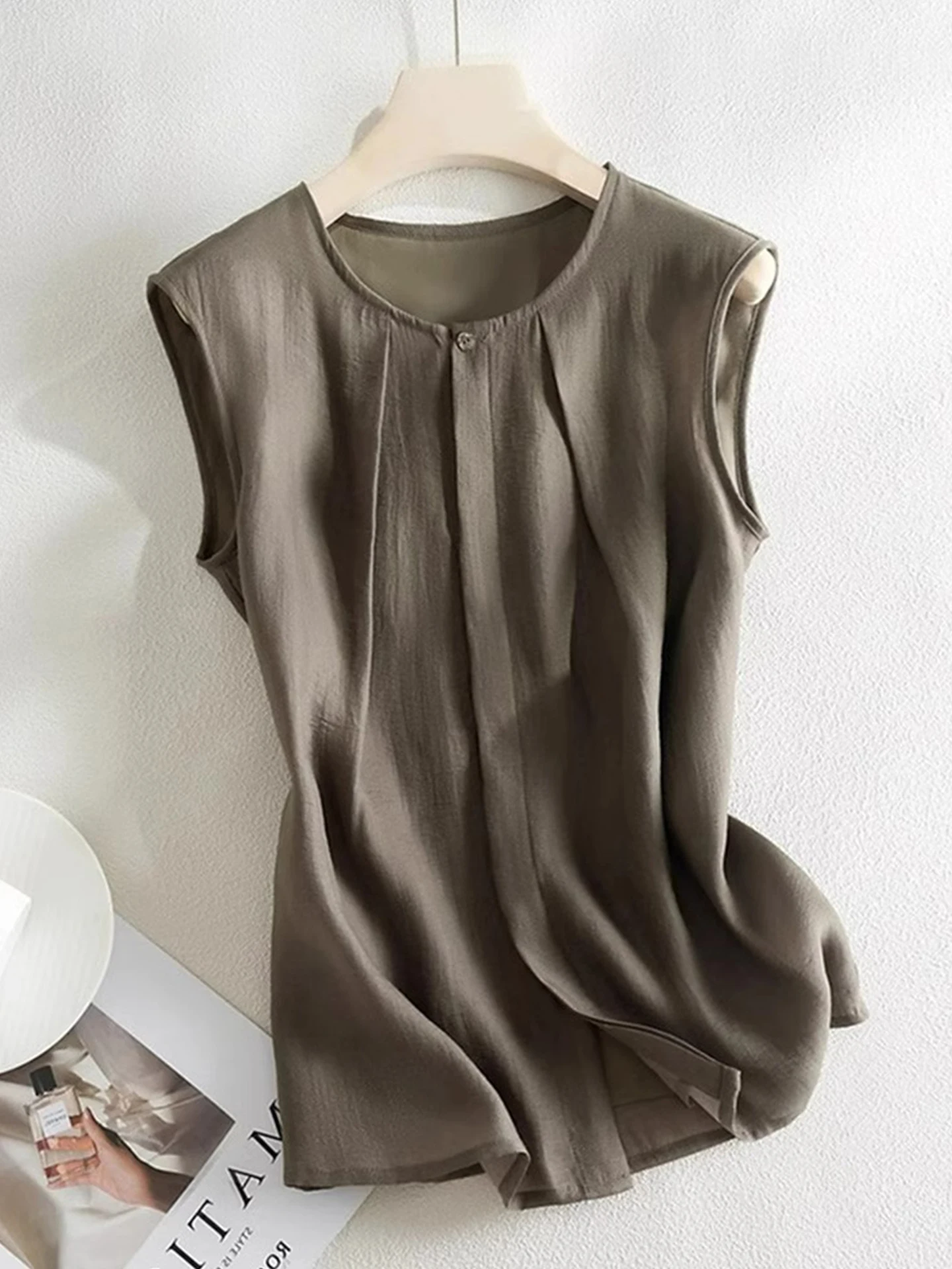 

Приятный для кожи цветной круглый женский модный топ Ne irt Quali в Корейском стиле для поездок на работу и ветер стандартной посадки