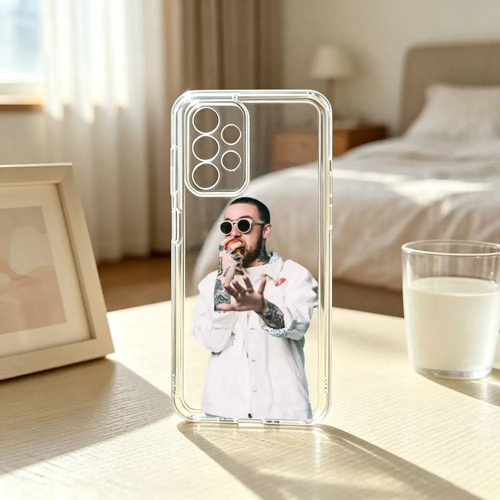 Mac Miller R-Rapper POP  Phone Case For Samsung S25,S24,S21,S22,S23,S30,Ultra,S20,Plus,Fe Transparent Cover Gift