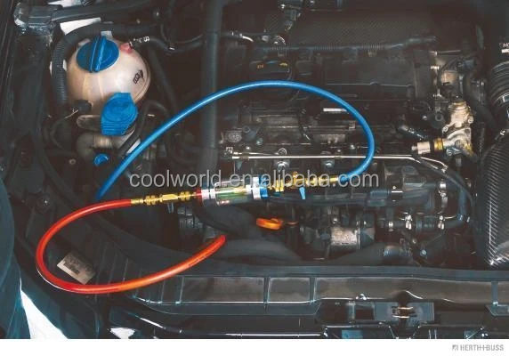 Auto A/C System test Tool Quick Charge Compressor Refrigerant Refrigerant and Oil Compatibility test Tool Kit - view 4