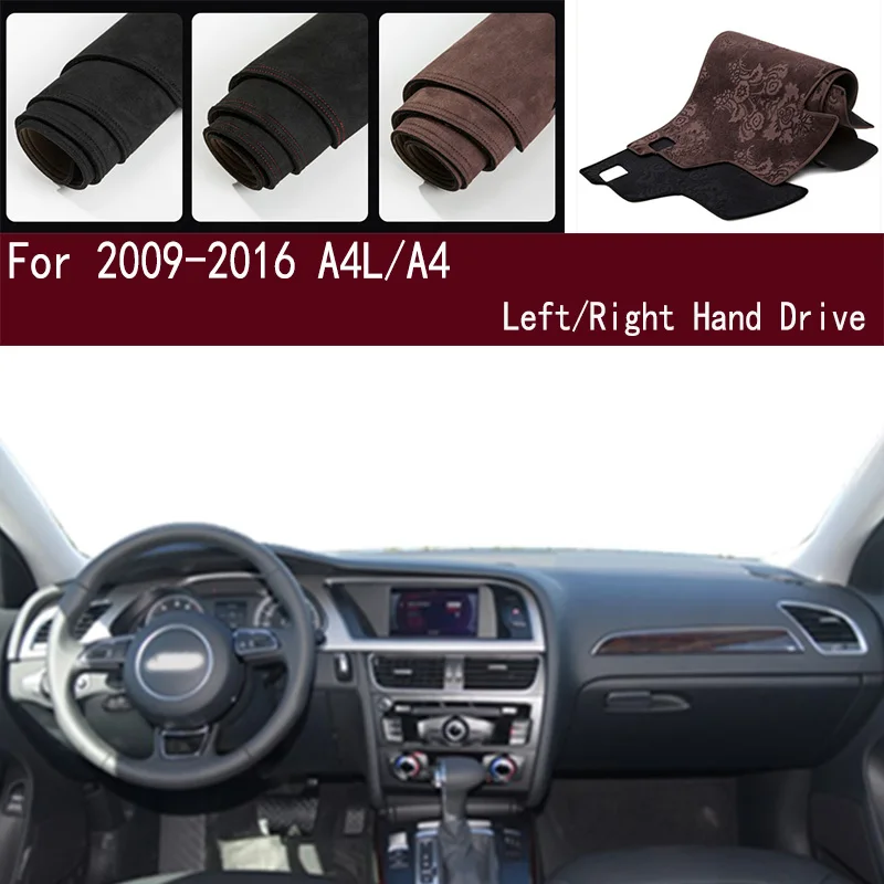 

For 2009-2016 Audi A4 A4L S4 Dashmat Dashboard Cover Instrument Panel Sunscreen Pad Ornaments