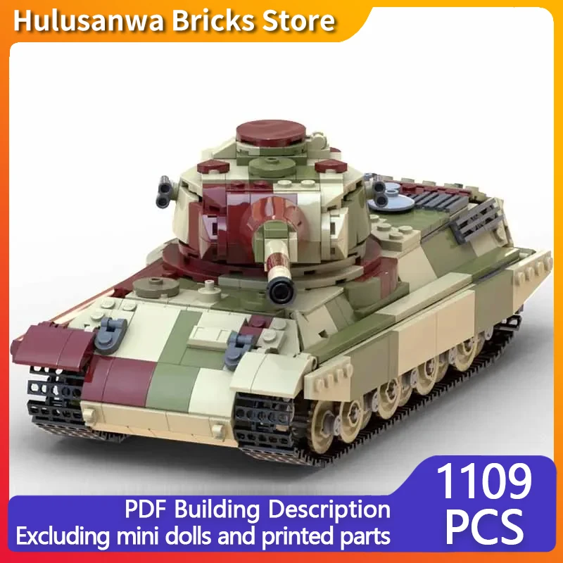 Military Aircraft Model MOC Building Tank In The Design Draft Modular Technology Gifts Holiday Assemble Children Toys Suit