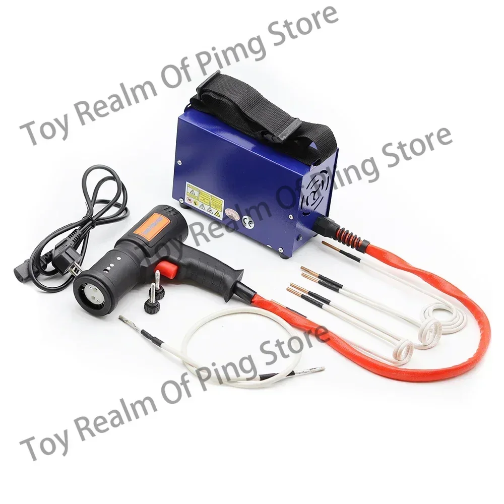 1500W Magnetic Induction Heater Circuit for Car Repair Bolt Remover Tools Set Welding Equipment AC 110V/220V with 4 Pieces Coil