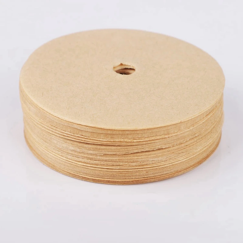 800PCS Coffee Filter Paper Coffee Filter 3.75Inch Coffee Filters Paper Unbleached Disc Coffee Filters Espresso Coffee Filter