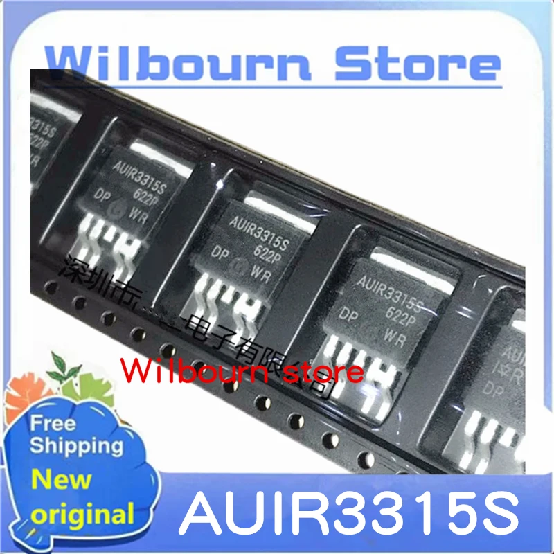 

10PCS/LOT 100% NWE AUIR3315S AUIR3315STRL TO-263 Smart Power Switch Regulated MOS