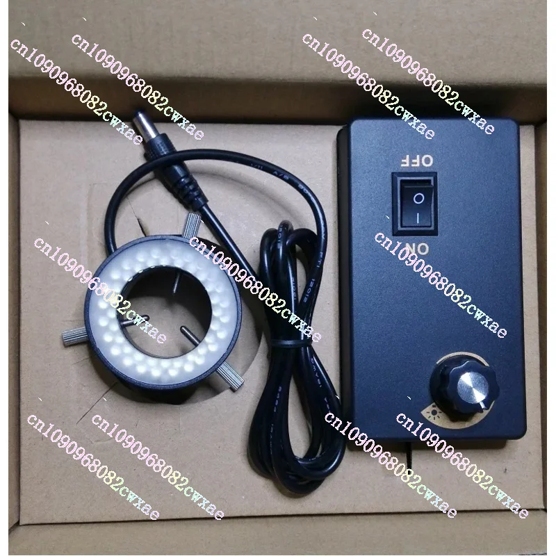 

CCD Vision, промышленный металлический внутренний диаметр 30 мм, кольцо, регулируемый светодиодный источник света, монокулярная инспекционная лампа для микроскопа