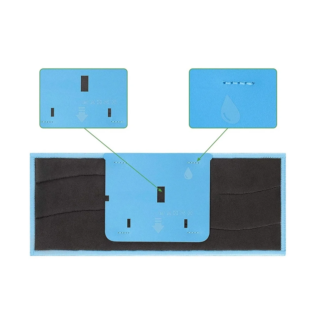 Peças de aspirador de pó laváveis, almofadas molhadas para robô aspirador de pó m6, panos de esfregão, acessórios de substituição