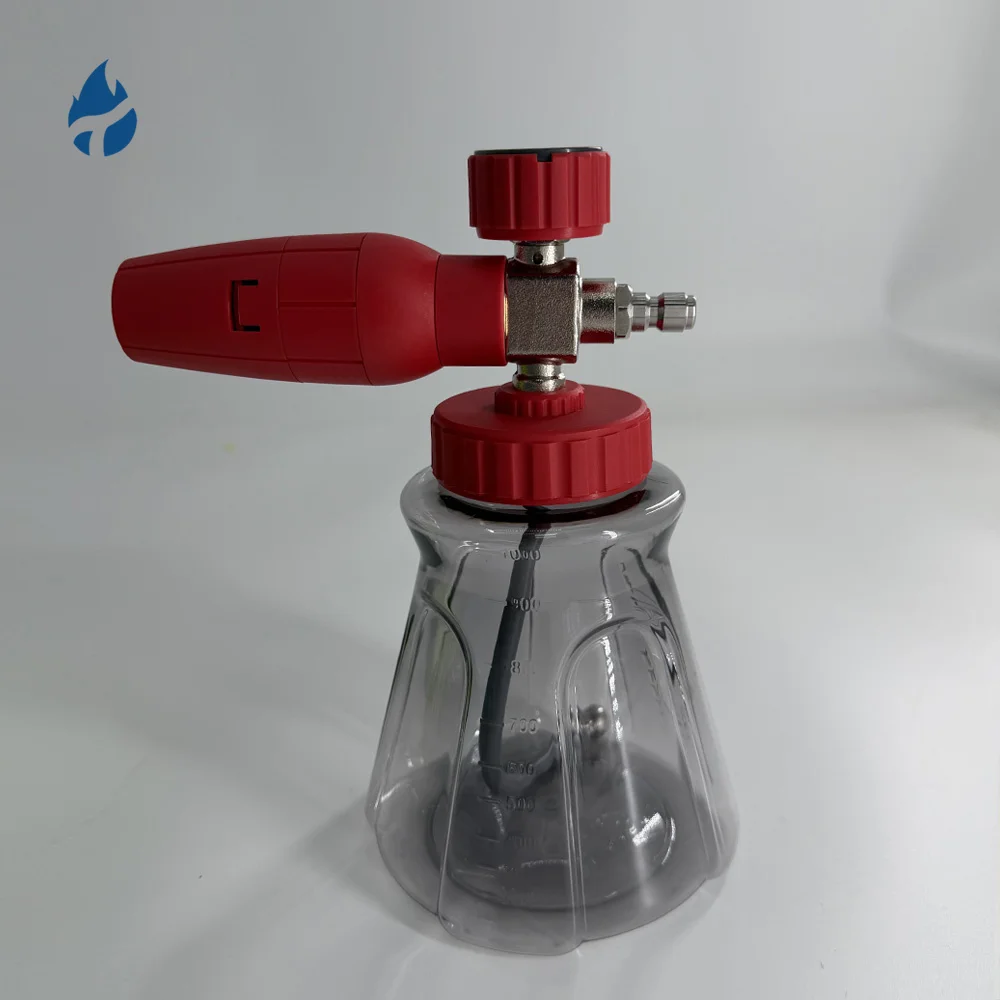 

Hot Selling Easy Lock Wide Mouth Foam Cannon Car Wash 1/4 Inch Quick Connector Snow Foam Lance