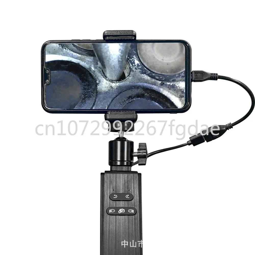 HD Endoscope Motorized 360° Rotating Lens 1080P Video Android Mobile Phone Computer Connection