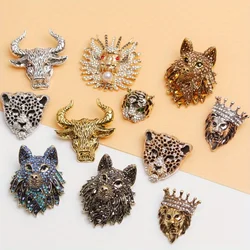 Cartoon animal brooch dragon brooch dog corsage unisex luxury pin gift box gift