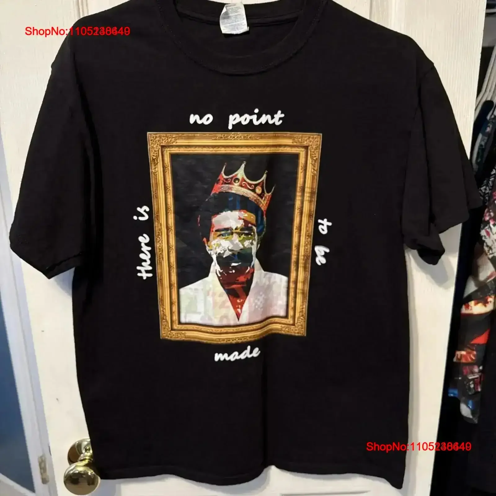 Richard Pryor T Shirt There Is No Point To Be Made Men's Black Top Size Medium vintage Washed Slightly Comfortable vintage
