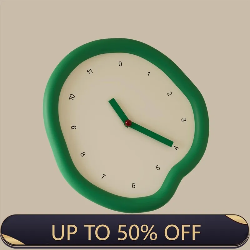 Retro Wall Clock Art Wall Medieval Style Clock Original Home Living Room Simple Decoration Wall Decoration