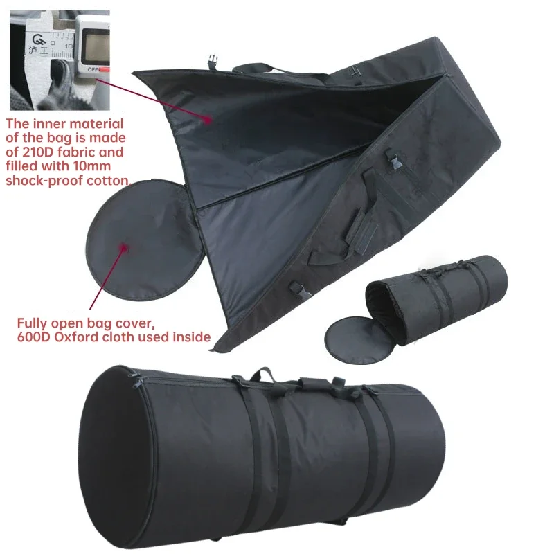 Astronomical Telescope Storage Bag，Professional Stargazing Telescope Bags Thickened Portable Backpack Bag