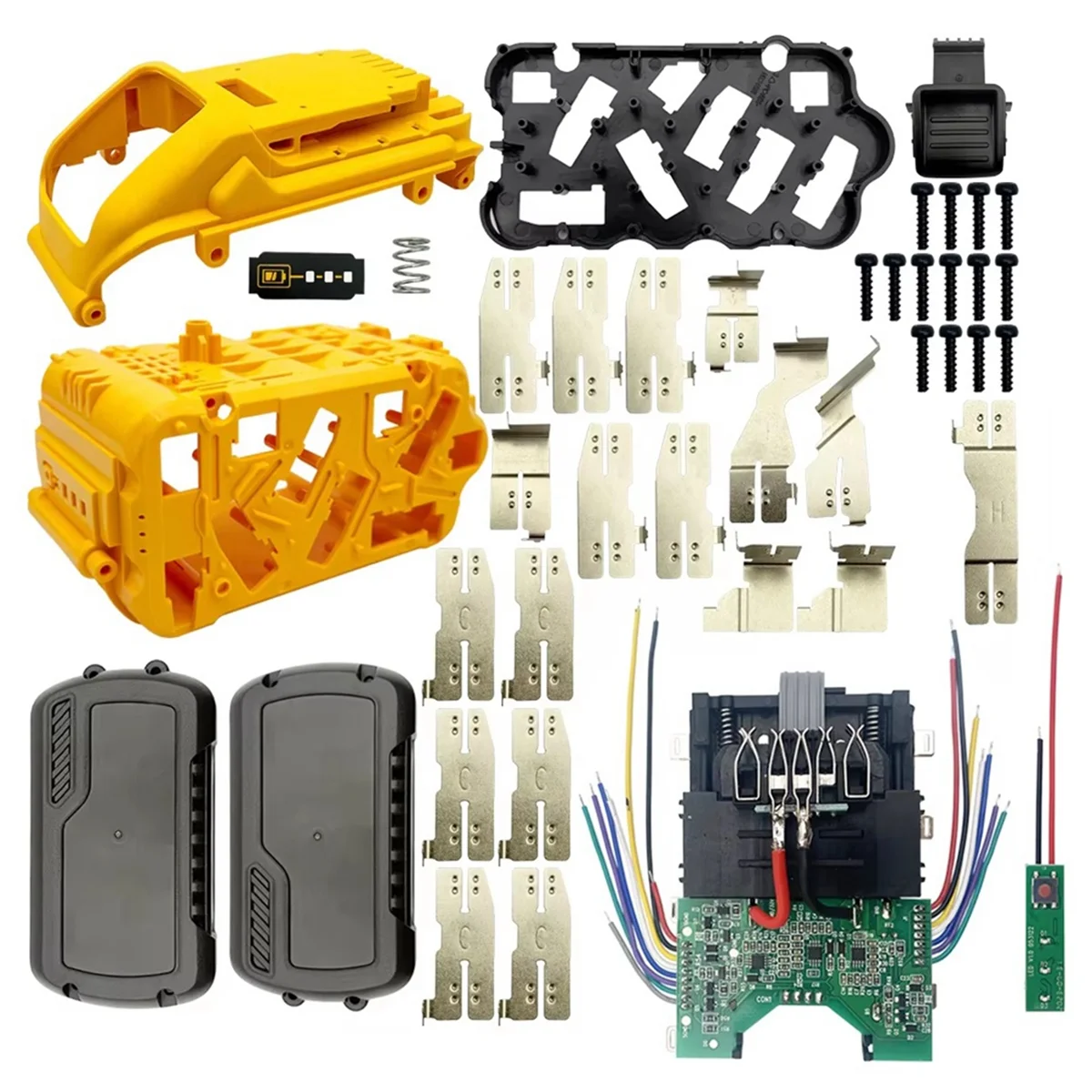 

SSR DCB609 15x21700 Lithium Battery Plastic Case Box Shell PCB Charging Protection Circuit Board for 20V 60V Battery