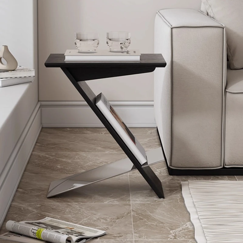 طاولة السرير الجمالية الإيطالية درج حديث طاولة السرير الصناعية الحد الأدنى رف كتب القهوة أثاث ميسا دي سنترو سالا