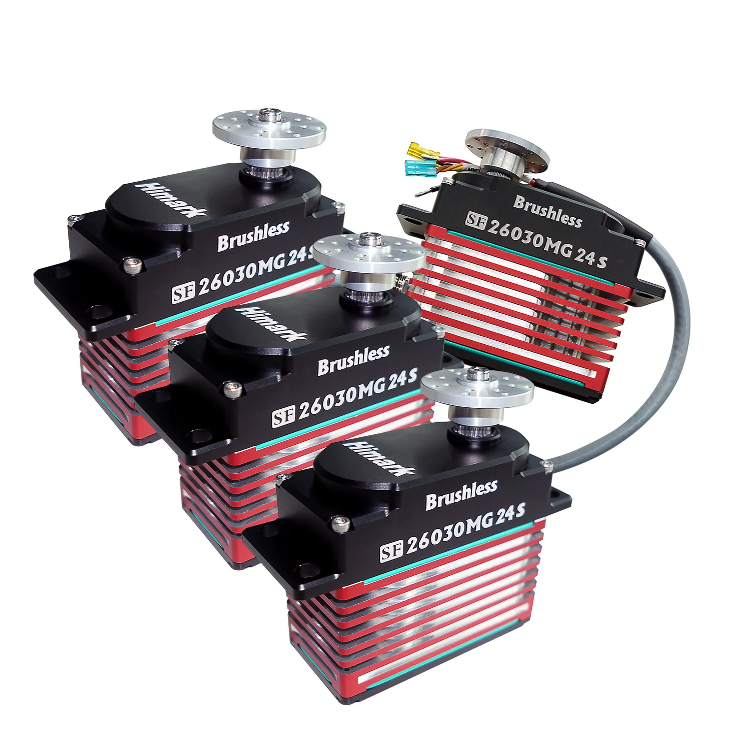 

Feedback digital brushless servo 260KG. cm servo 12V 24V 28V servo