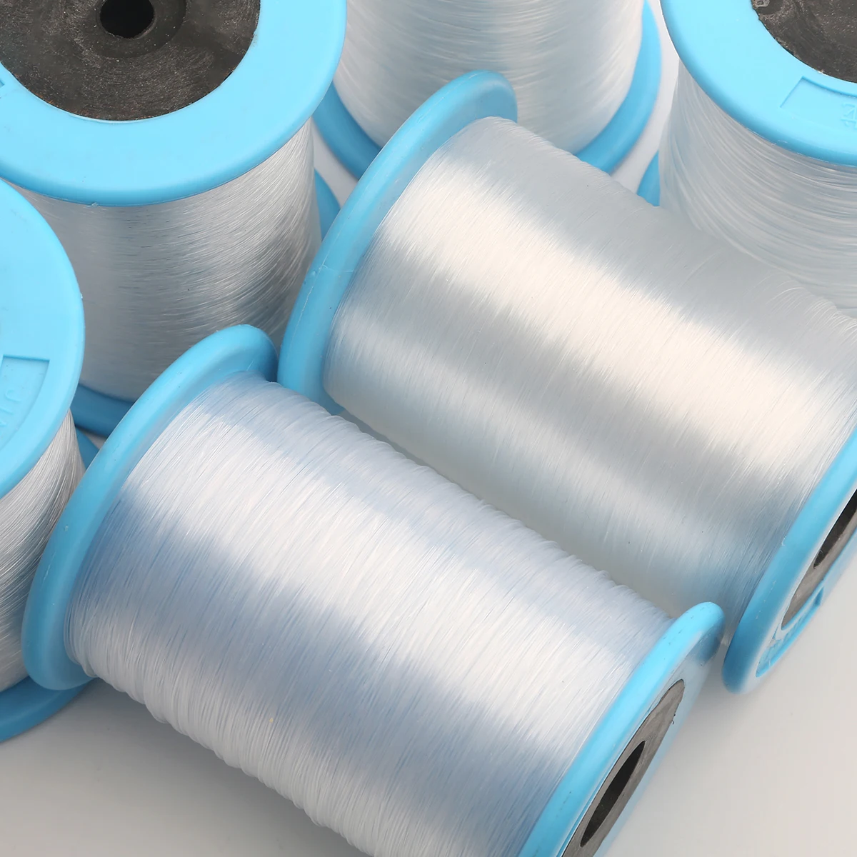 1 rouleau de fil monofilament en nylon transparent de 0,2 à 1,0 mm pour la fabrication de bijoux et la décoration, fil invisible résistant pour la création de bijoux.