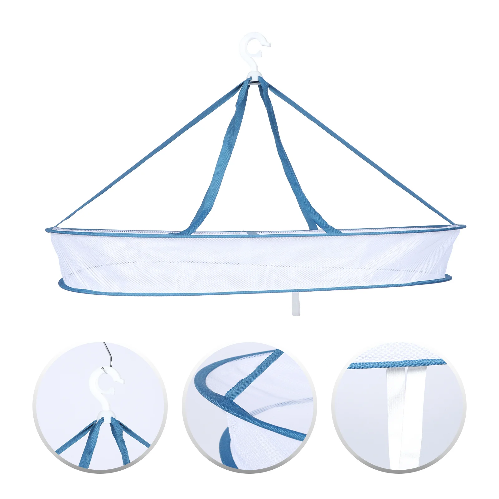 

Makeup Sponge Drying Basket Foldable Single Layer Clothes Drying Hanger Home Use Laundry Tool Hanging Basket For Clothing